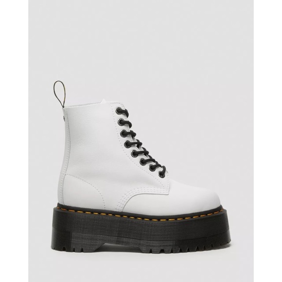 Free People x 1460 Pascal Max Pisa Leather Platform Combat Boots - Picture 2 of 15